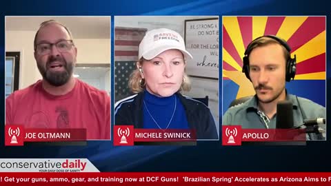 425: ARIZONA UPDATE - More Fraud Revealed & Why This "Selection" Affects EVERYONE In The Country - MICHELE SWINICK, JOE OLTMANN, APOLLO - Conservative Daily Podcast