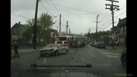 Parma police release dash cam of a pursuit that ended in a crash