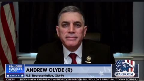 Rep Andrew Clyde -resolution that President Trump did not insight insurrection