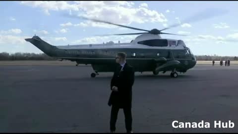 President Biden at Culpeper Regional Airport in Brandy Station of Virginia