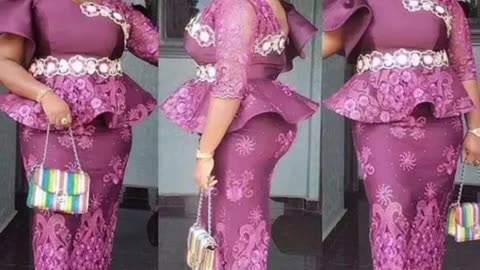 Owambe Beautiful Outfit For Ladies