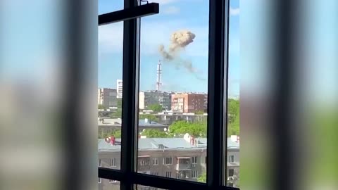 Russian airstrike hits Kharkiv TV tower, says officials