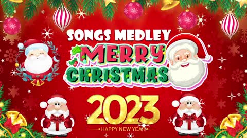 Top 100 Christmas Songs Of All Time 🎄 Nonstop Christmas Songs Medley 2023🎄 Christmas Songs 2023