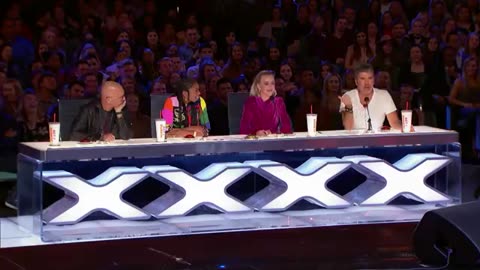 Golden Buzzer: Joseph Allen Leaves Exciting Footprint With Original Song - America's Got Talent