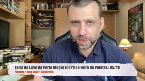 Feira do Livro de Porto Alegre (04/11) e Feira de Pelotas (05/11)