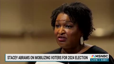 CLOWN Stacey Abrams Claims Attacks On DEI Are Attacks On Democracy