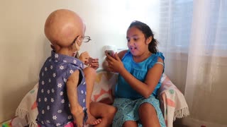 Adalia Rose Presents Humorous Birthday Skit