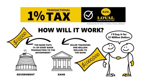 Steve Lawton Candidate for Dunedin - 1% Transaction Tax Explained