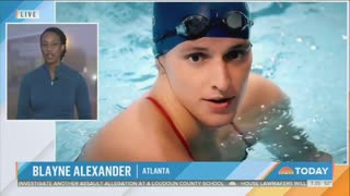 Today Show celebrates biological male swimmer's dominance over women in NCAA women's swimming championships in Atlanta