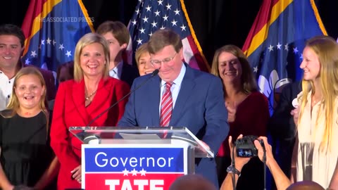 Mississippi Republican Governor Tate Reeves reelected