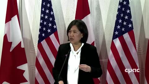 Canadian International Trade Minister Mary Ng holds news conference with U.S. trade representative Katherine Tai – May 5, 2022