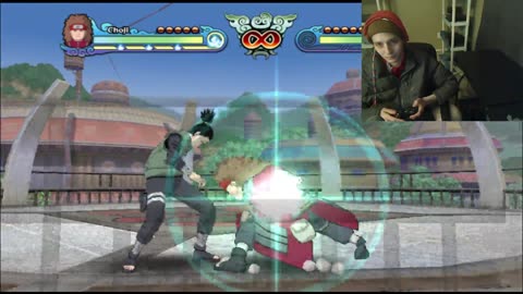 Choji Akimichi VS Shikamaru Nara In A Naruto Shippuden Clash of Ninja Revolution 3 Battle