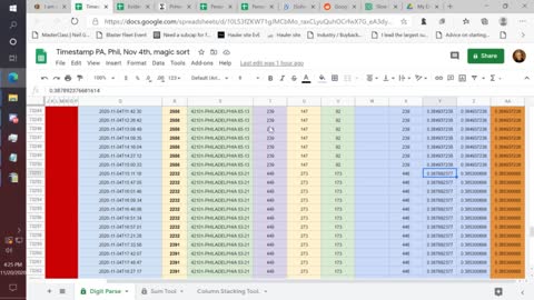 ES&S Philadelphia Election Fraud Timestamps