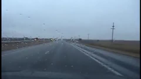 Kansas Highway Patrol trooper narrowly avoids head-on collision with semi