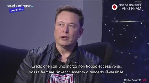 Elon Musk "Con l' RNA messaggero puoi trasformare un uomo in una farfalla"