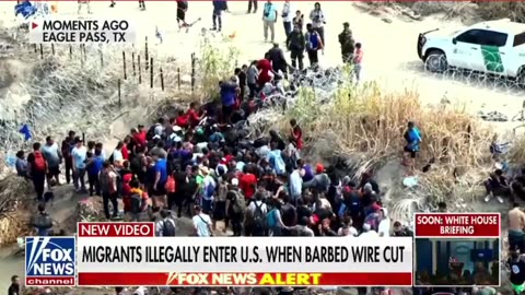 Biden Orders Border Patrol to Cut Wire, Letting Illegals Flood into USA