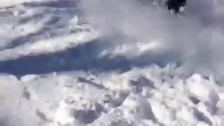 Bw ski jump running faceplant