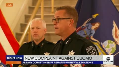 Sheriff Says Yes, the Woman Who Filed Complaint is VICTIM of Cuomo