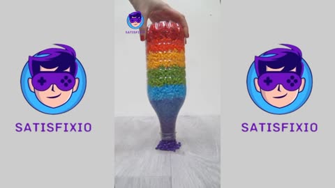 Tower of Plastic and Marble Stones Bells Steel Beads Oddly Satisfying | #asmr #satisfixio #foryou