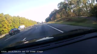 Wheel Separates from Car on Interstate