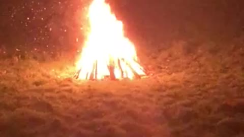 Celebrating bonfire night last year 2019