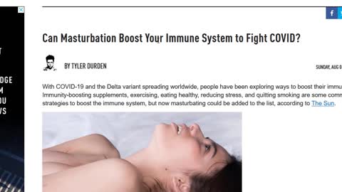 Can masturbation boost your immune system to fight COVID?