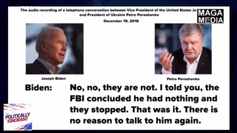 Biden and Poroshenko's Secret Audio Conversation Revealed. Has FBI Been Holding Evidence for Years?