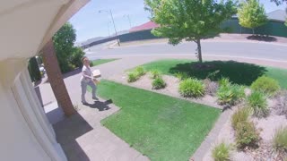Woman Snags Package off Front Porch, Runs Off