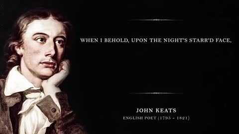 When I Have Fears by John Keats