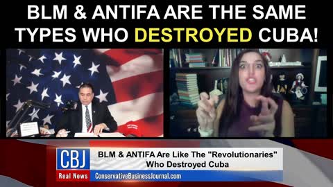 BLM & Antifa Are The SAME Types Who Destroyed Cuba!