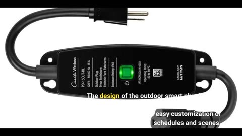 Read Ratings: Lutron Caseta Outdoor Smart Plug and Pico Remote Compatible with Alexa, Google...