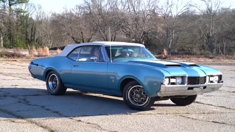 1968 Oldsmobile Cutlass Burnout