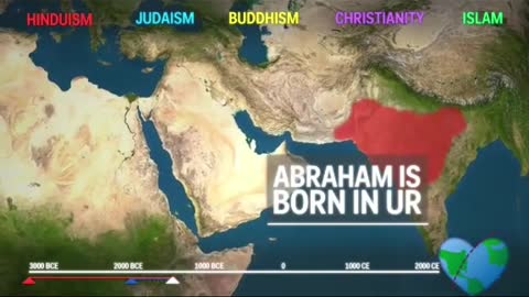 How the 5 major religions spread around the world - Part 1