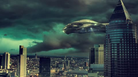 Fantasy Science Fiction Forward Ufo Spaceship