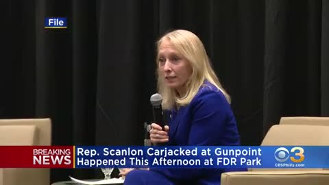 PA Congresswoman carjacked at gun point in broad daylight.