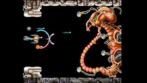 Stage 1 First Boss - R•TYPES (PlayStation)