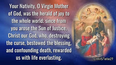 NOVENA FOR THE NATIVITY OF THE BLESSED VIRGIN MARY: Day 9