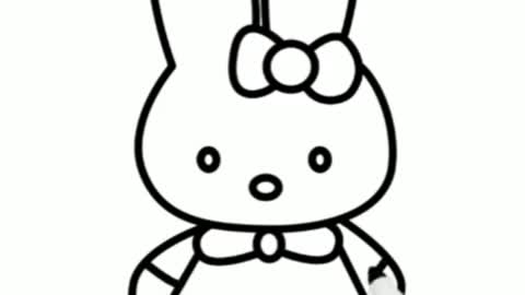 How to draw a rabbit