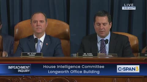 Nunes opening statement Day 7 impeachment hearings