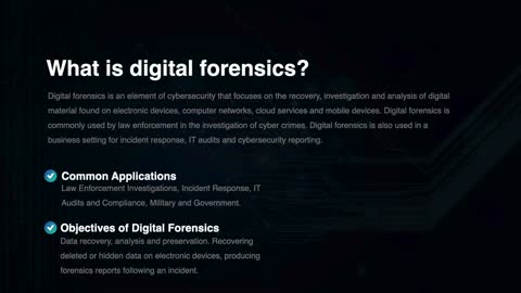 What is Digital Forensics?
