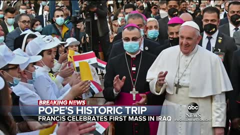 Pope Francis denounces religious extremism during Iraq visit