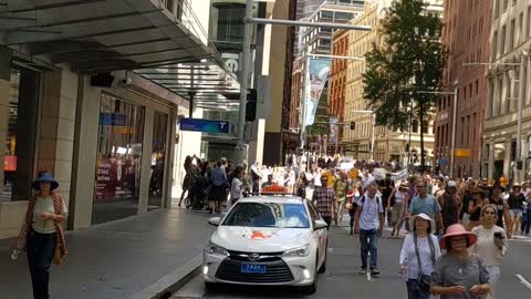 March against forced vaccination Sydney