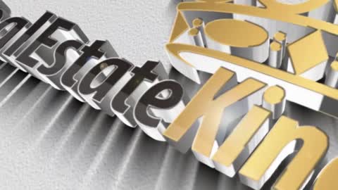 Alaska Real Estate King 3D Logo Short