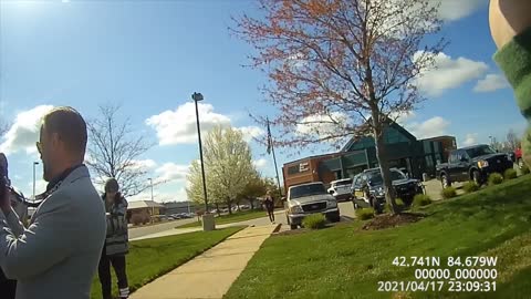 Cops called on us unmask Menards Rally Lansing Michigan