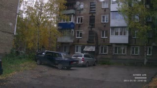 Elk in Russian Neighborhood