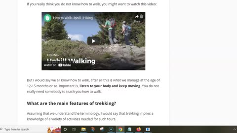 What Is Trekking and Hiking (Trekking and Hiking Differences)