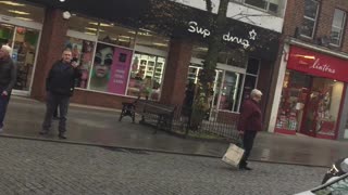 Police Car Gets Parking Ticket