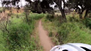 Mountain Biking Las Virgenes Canyon Time Lapse