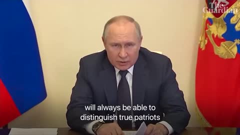 _Scum and traitors__ Putin threatens Russians who oppose war in Ukraine