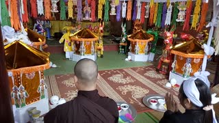 Buddhist ceremony in the North of Vietnam